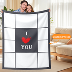 A Cozy Photo Blanket Made for Couples in Love
