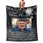 Heavenly Memory Personalized Blanket with Photo