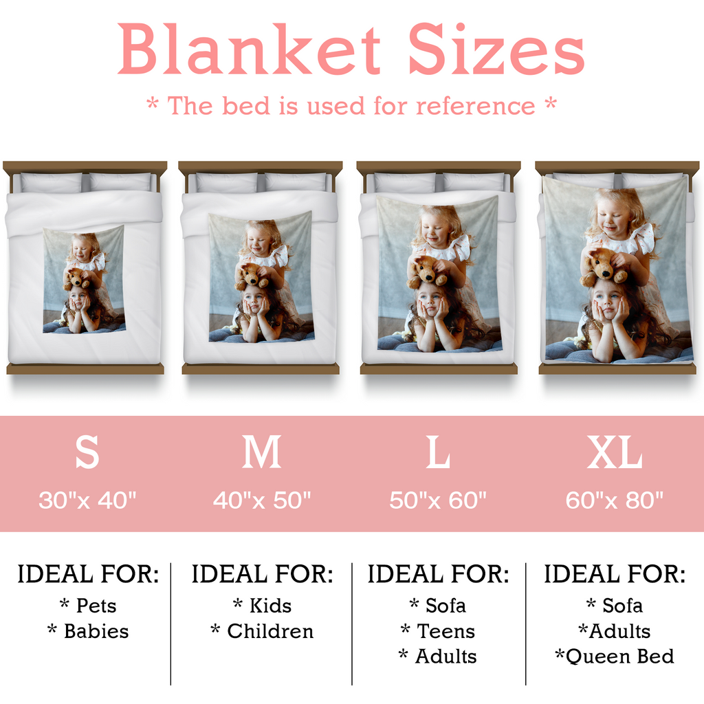 Custom Blanket for Kids & Pets