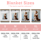 Custom Blanket for Kids & Pets