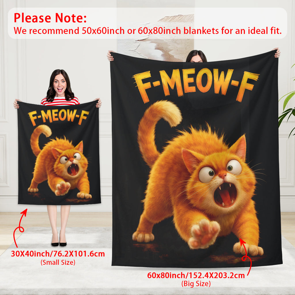 Specific Cozy f-meow-f Blanket