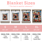 Best Sisters Custom Blanket with Photo & Names