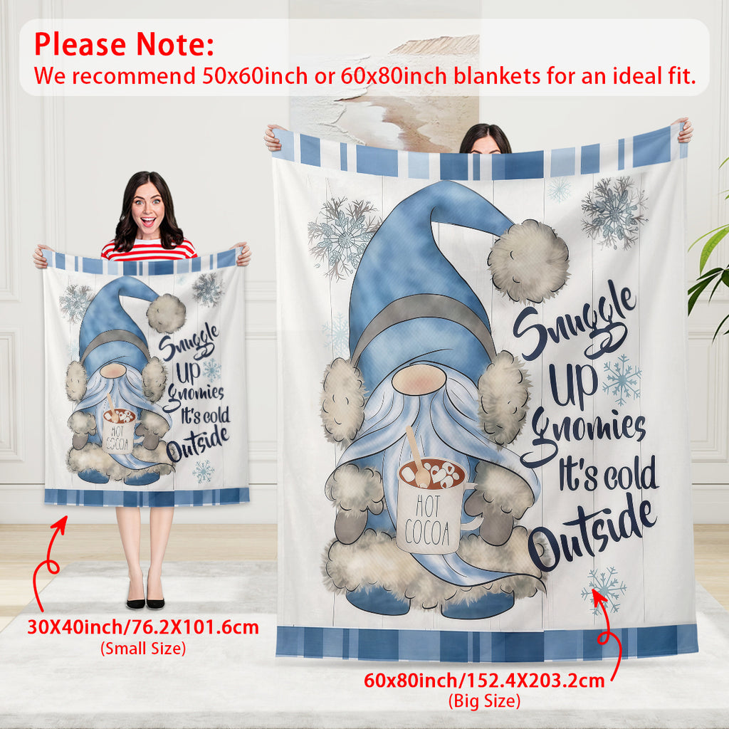 Merry Santa Claus Christmas Blanket