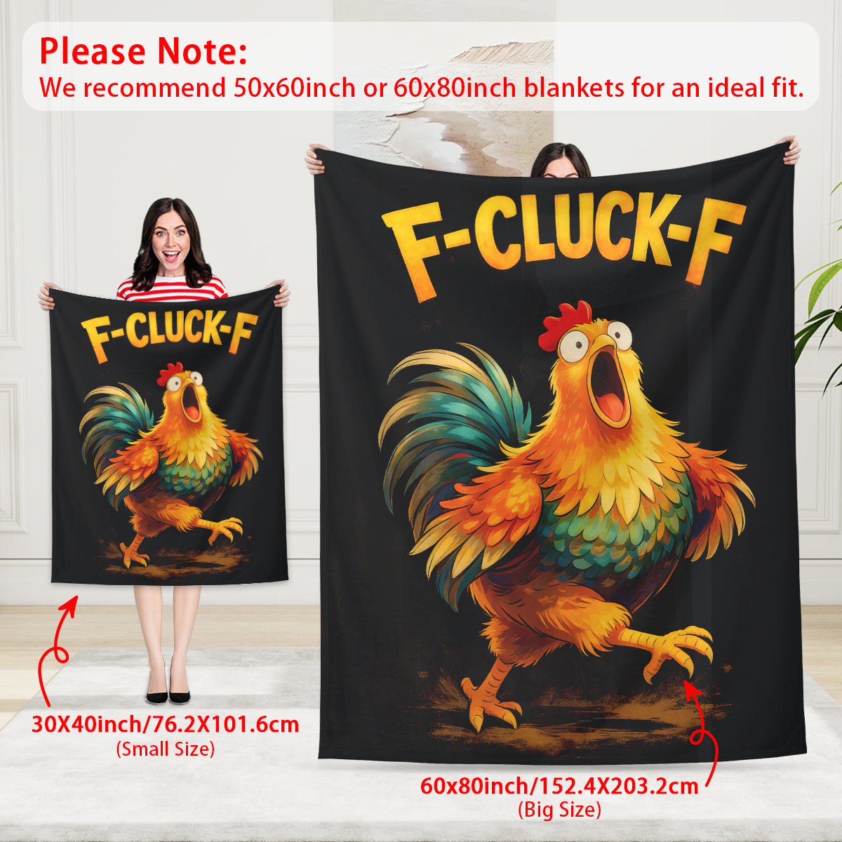 Specific Cozy f-cluck-f Blanket