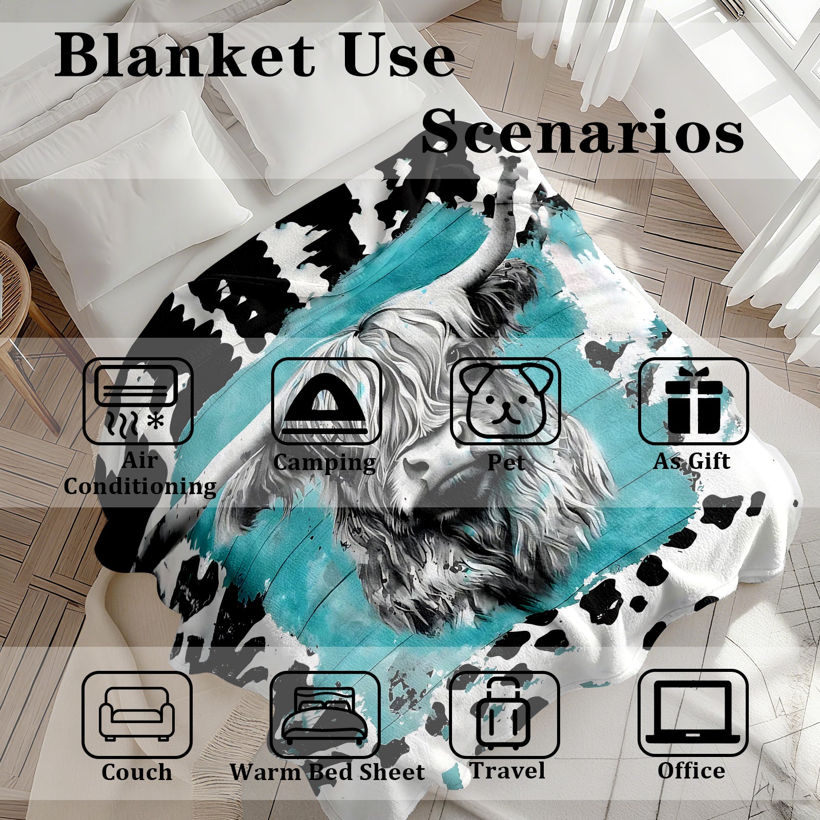 Cow Lover’s Blanket