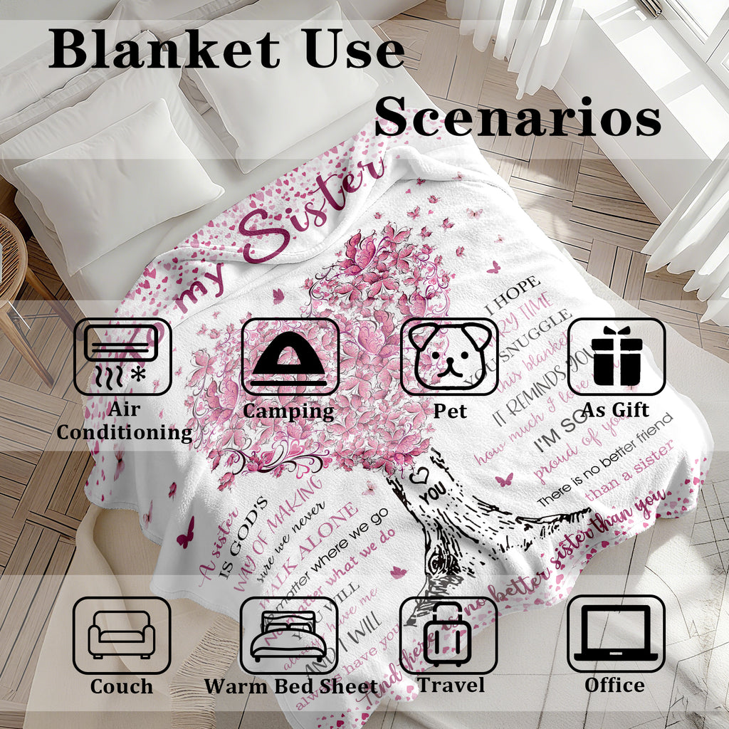 Sweet Memories Blanket for Sisters