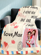 Custom Love Blanket for Wife