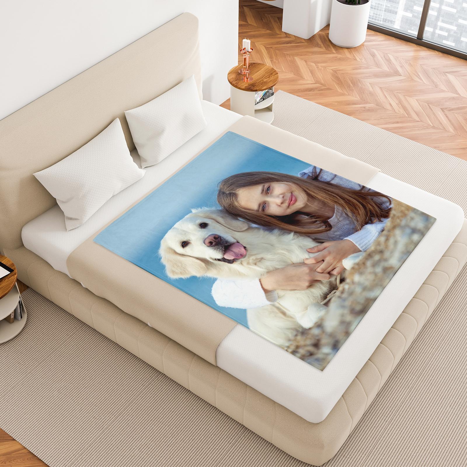 Custom Blanket for Kids & Pets