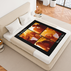 Sweet Couple Memory Blanket with Photo