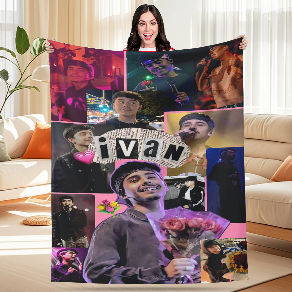 Celebrity Star Fleece Blanket