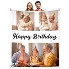 Custom Photo Blanket for Family