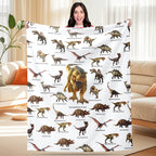 Cartoon Dinosaur Blanket