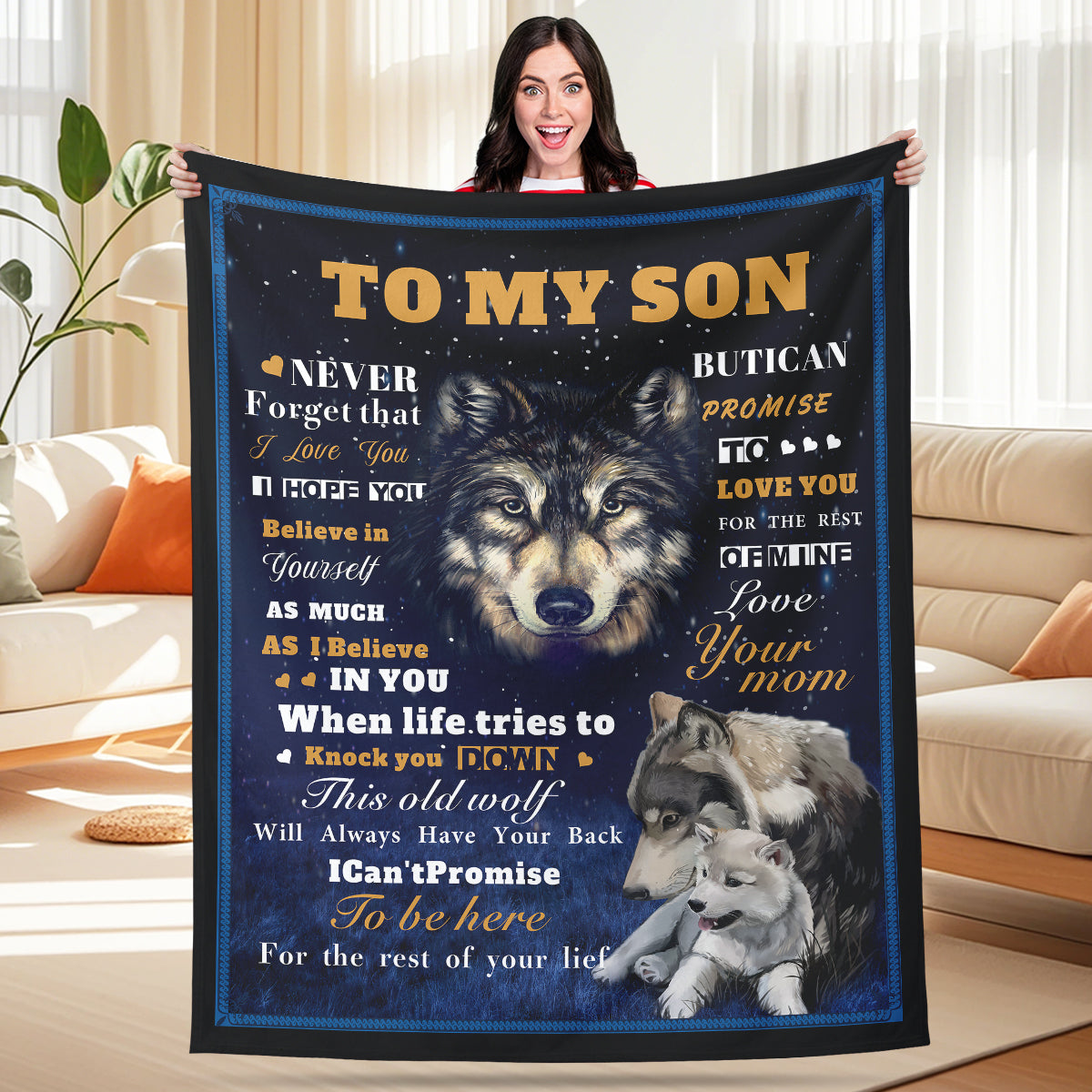 Specific Blanket for Son