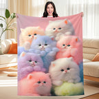 Specific Cozy Polyester Animal Blankets