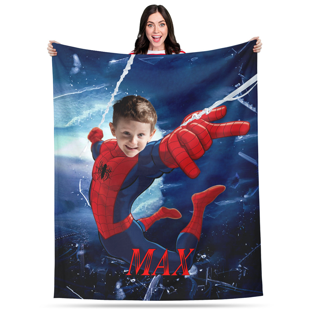 Spider-Man Heroes Custom Blanket