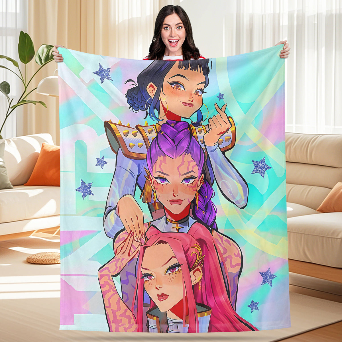 Kpop Fan Love Blanket