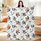 Specific Cozy Polyester Animal Blankets