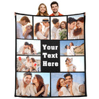 Custom Photo Blanket for Couples