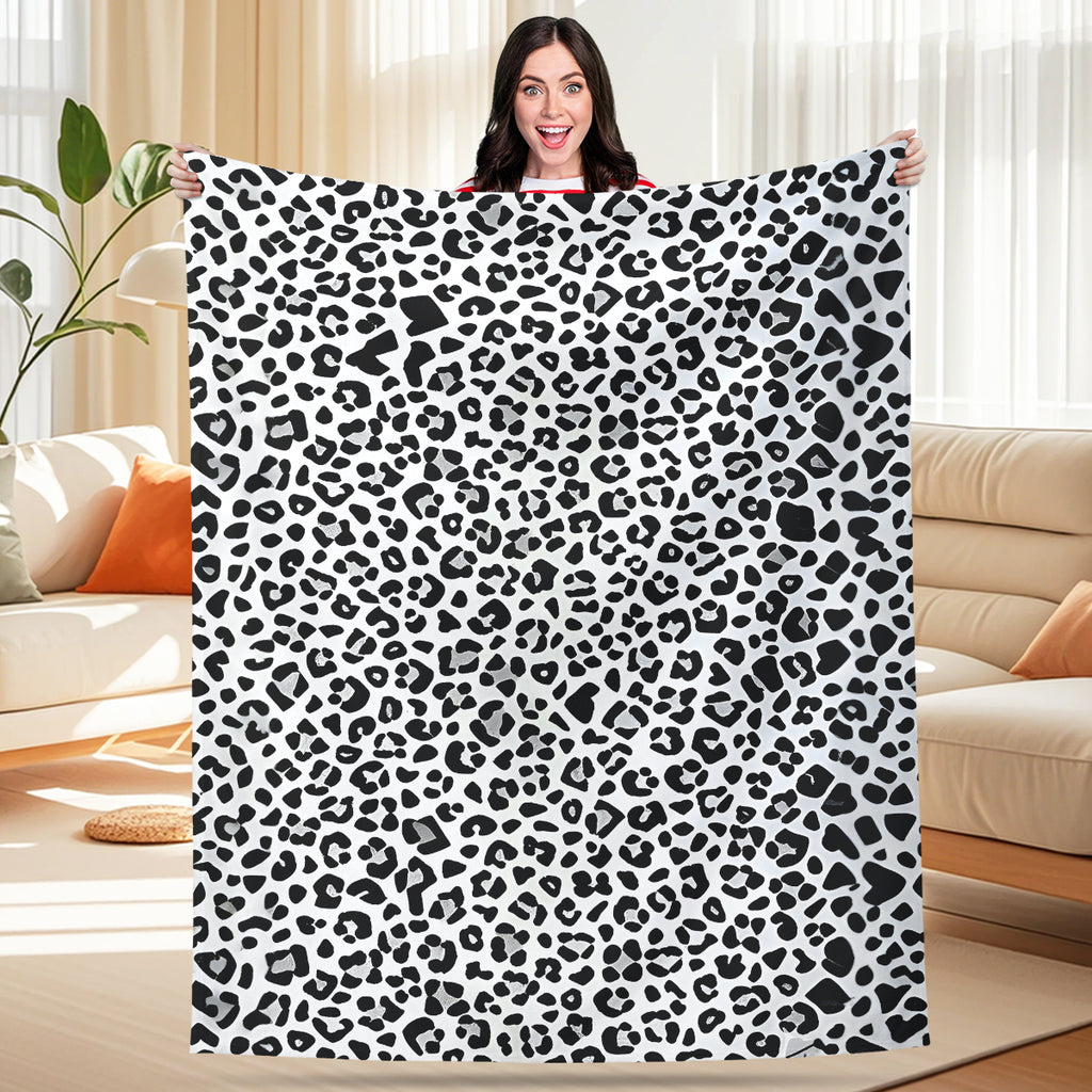 Wild Leopard Print Blanket