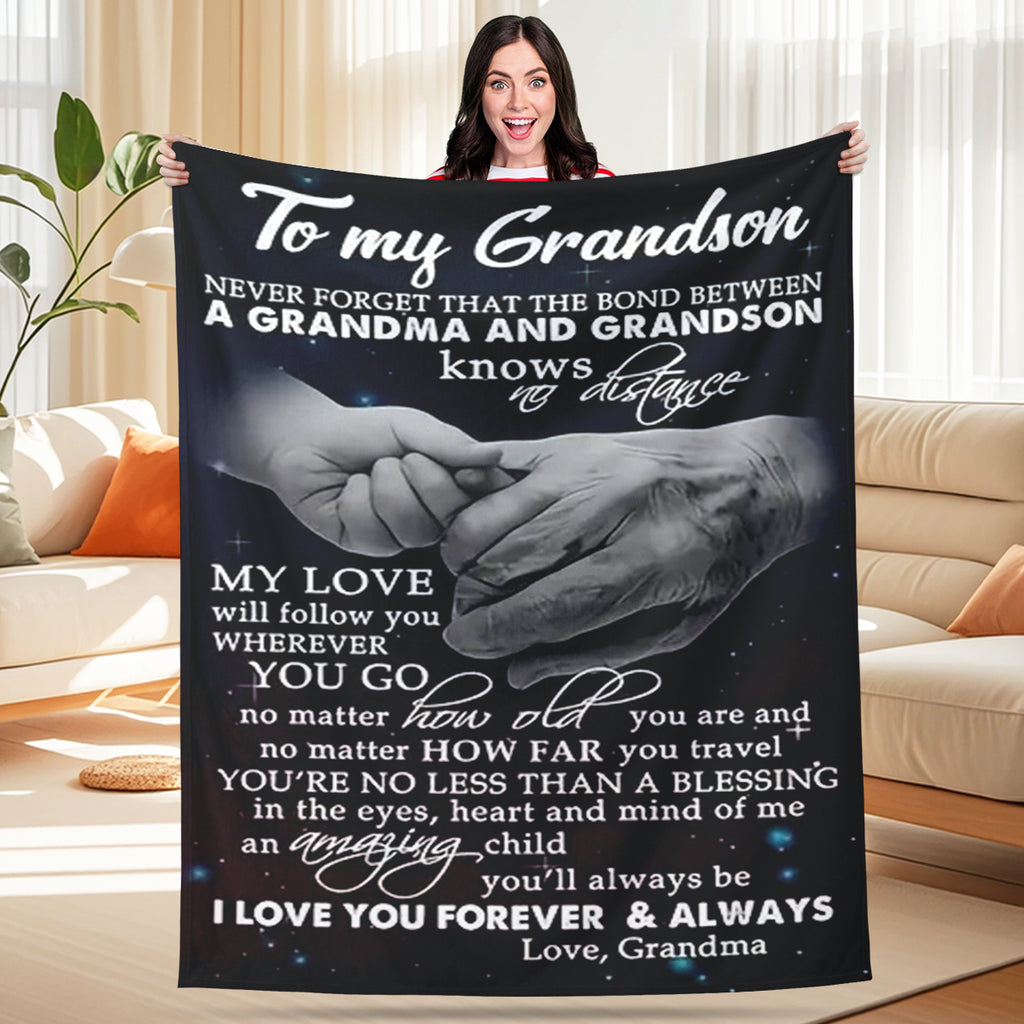 Memorial blanket for Grandson