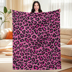 Wild Leopard Print Blanket