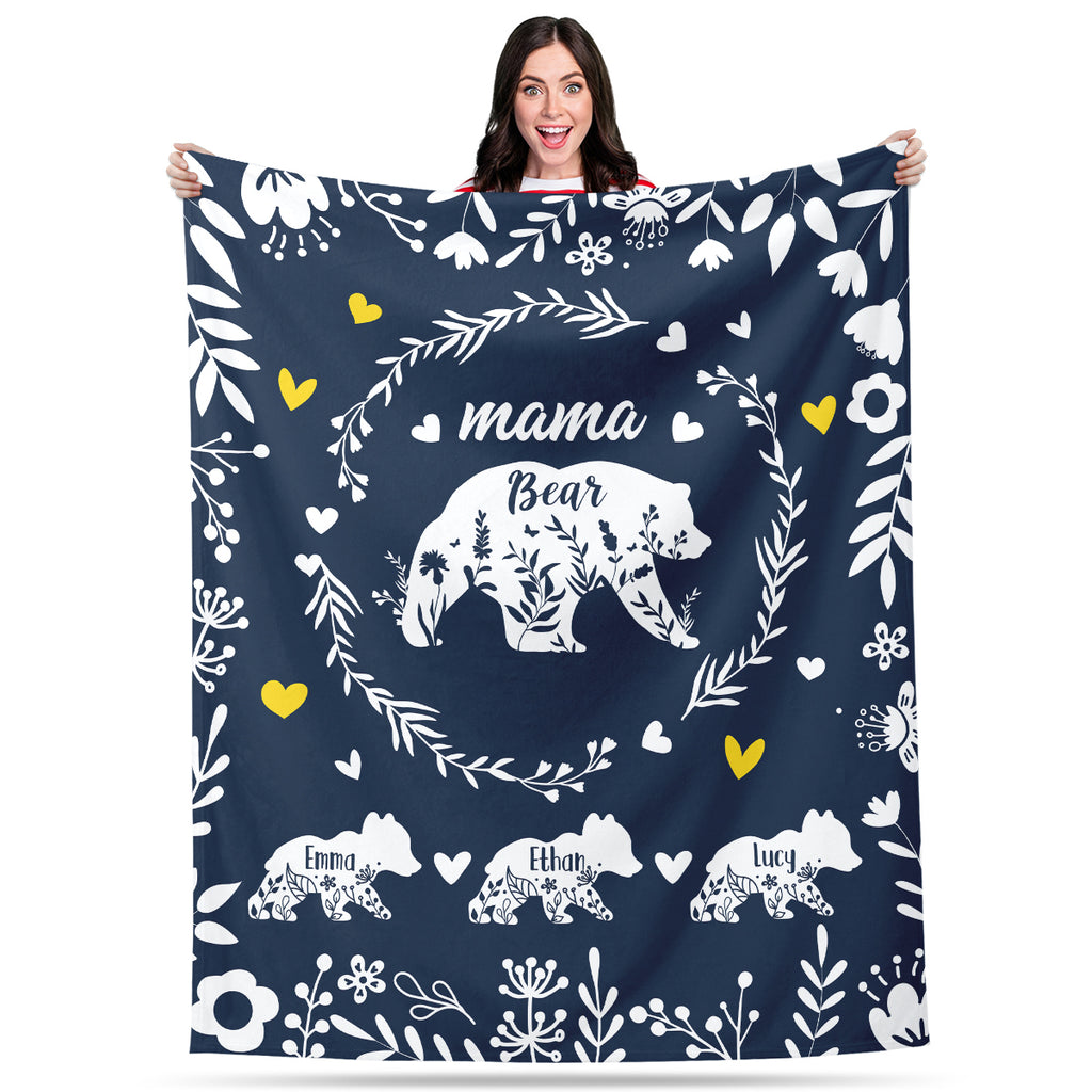 Personalized Blanket for Mom and Child