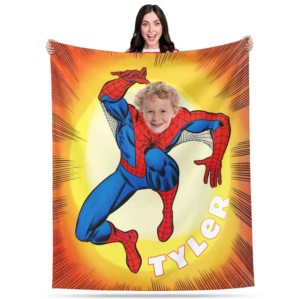 Spider-Man Heroes Custom Blanket