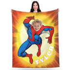 Spider-Man Heroes Custom Blanket