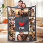 A Cozy Photo Blanket Made for Couples in Love