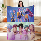 Kpop Stars Fleece Blanket