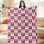 Specific Design Blanket with Bow