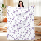Specific Design Blanket with Bow