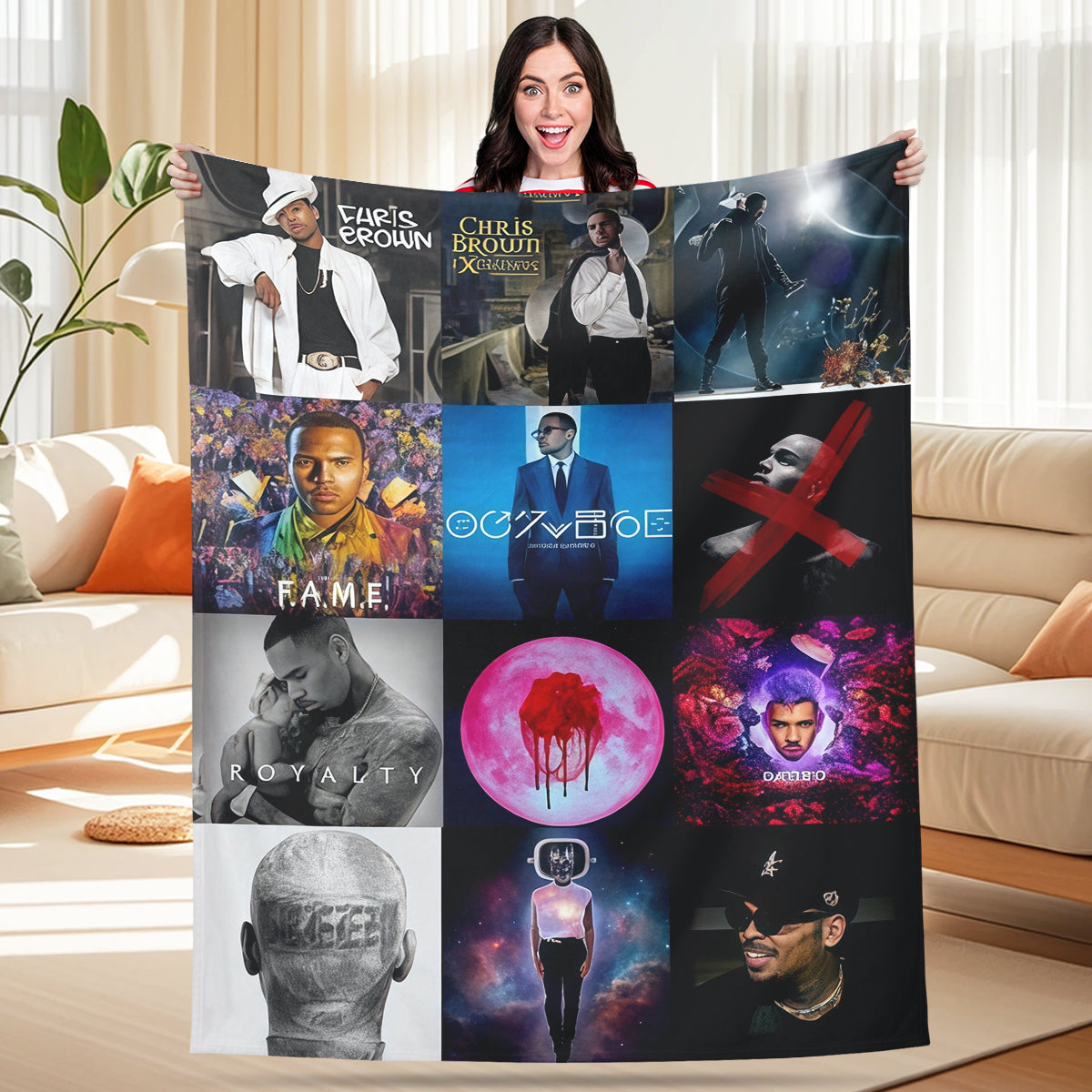 Celebrity Star Fleece Blanket