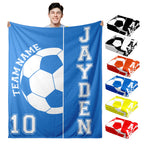 Custom Blankets for Sports Lovers with Name