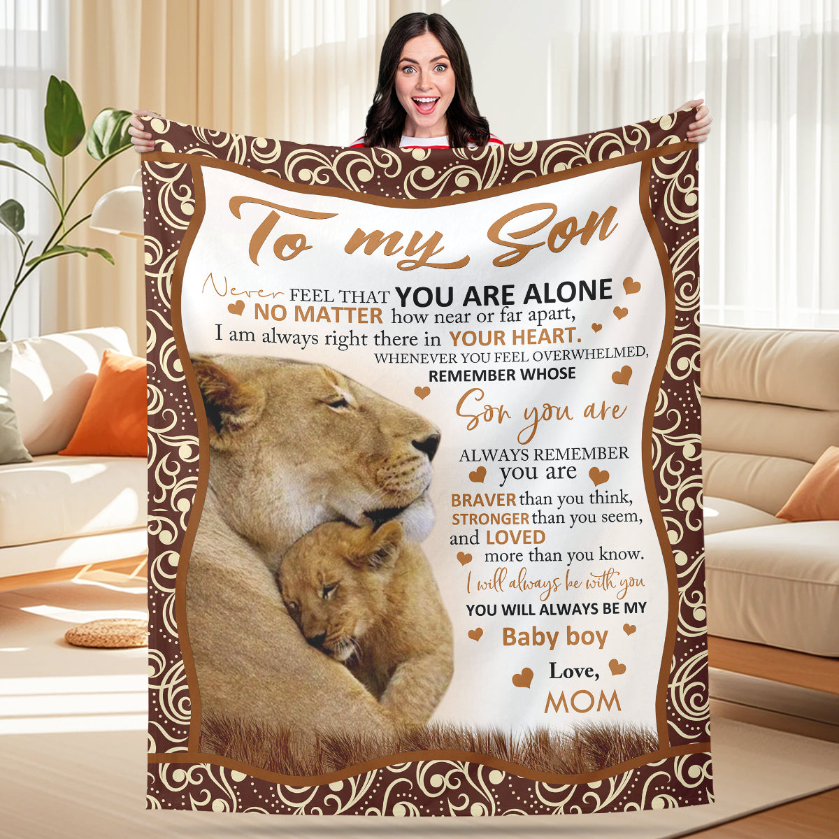 Specific Blanket for Son