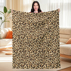 Wild Leopard Print Blanket