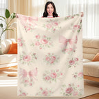 Specific Design Blanket with Bow