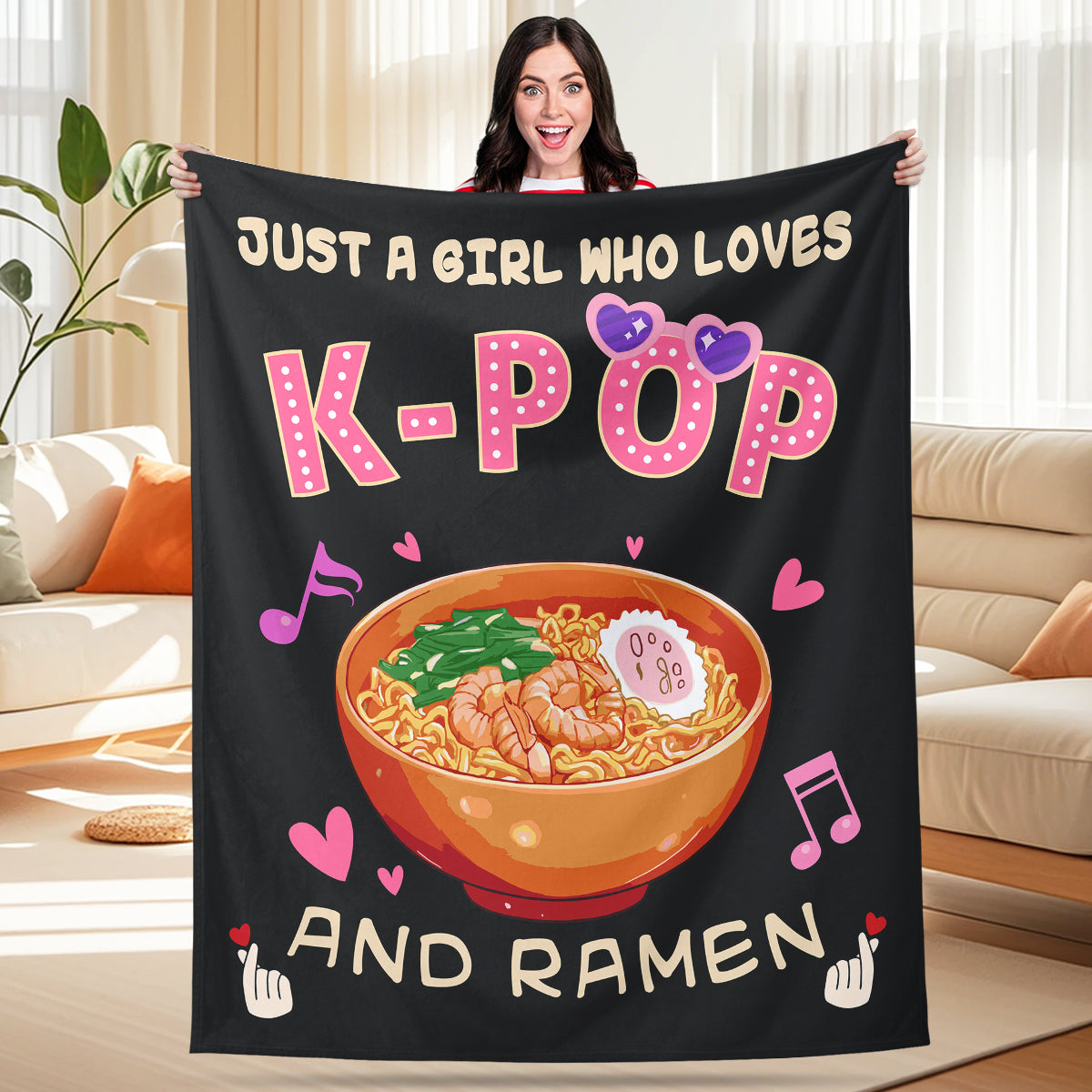 Kpop Fan Love Blanket
