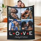 Custom Blanket for Couples in Love