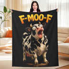Specific Cozy f-moo-f Blanket