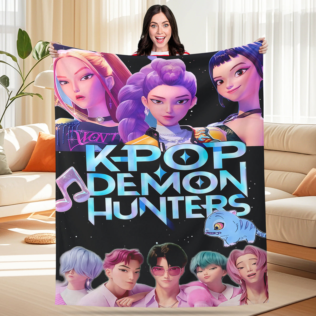 Kpop Fan Love Blanket