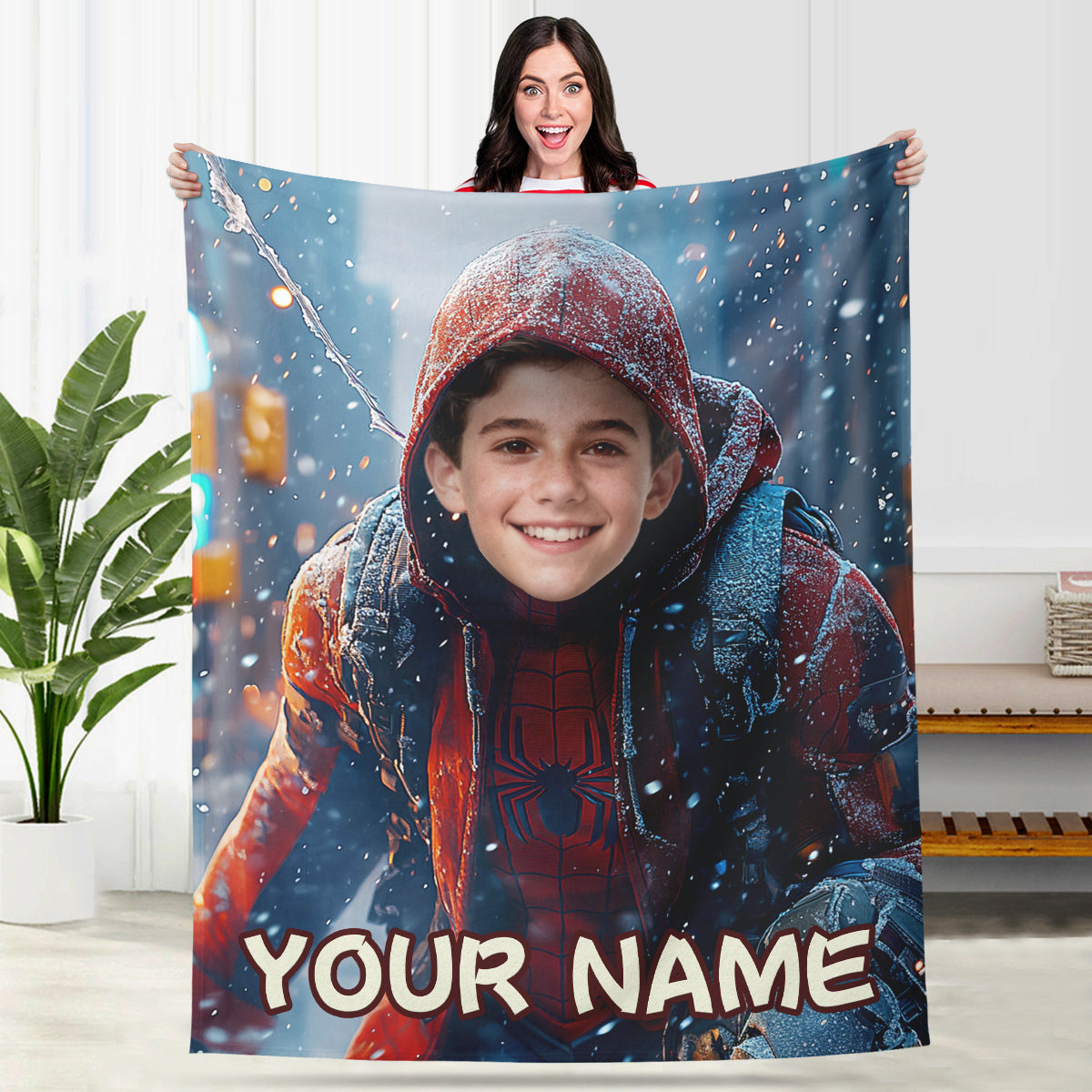 Spider-Man Heroes Custom Blanket