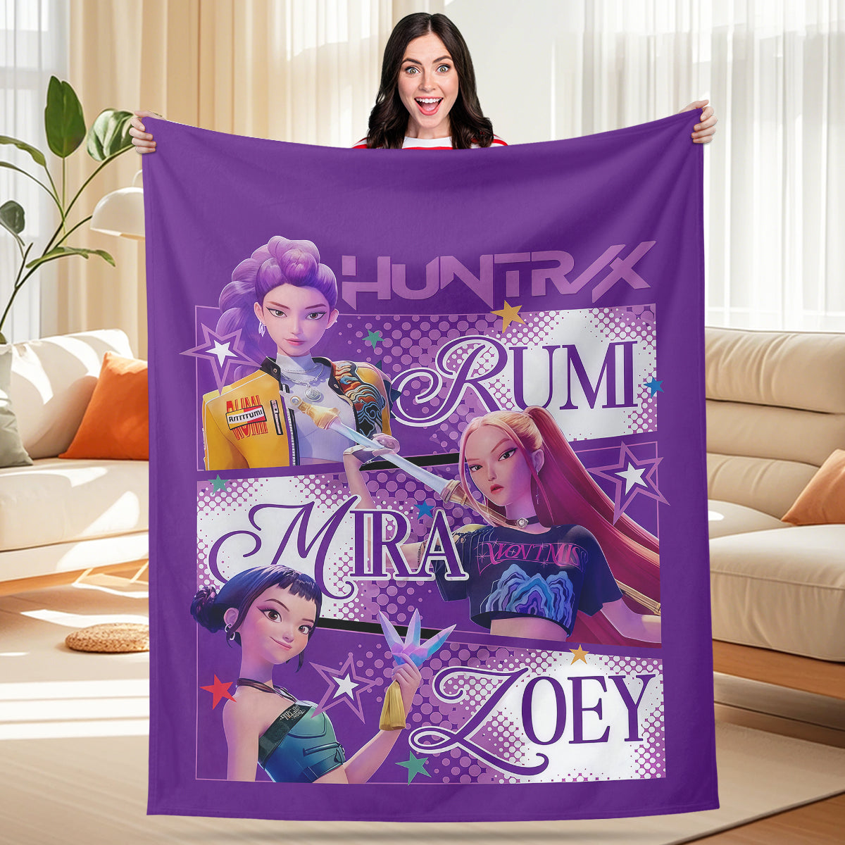 Kpop Stars Fleece Blanket