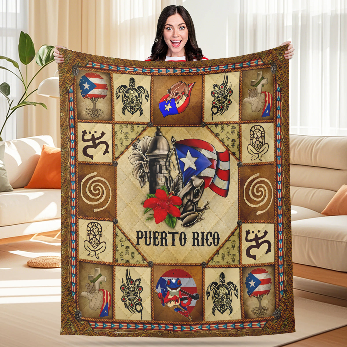 Specific Design Polyester Blanket