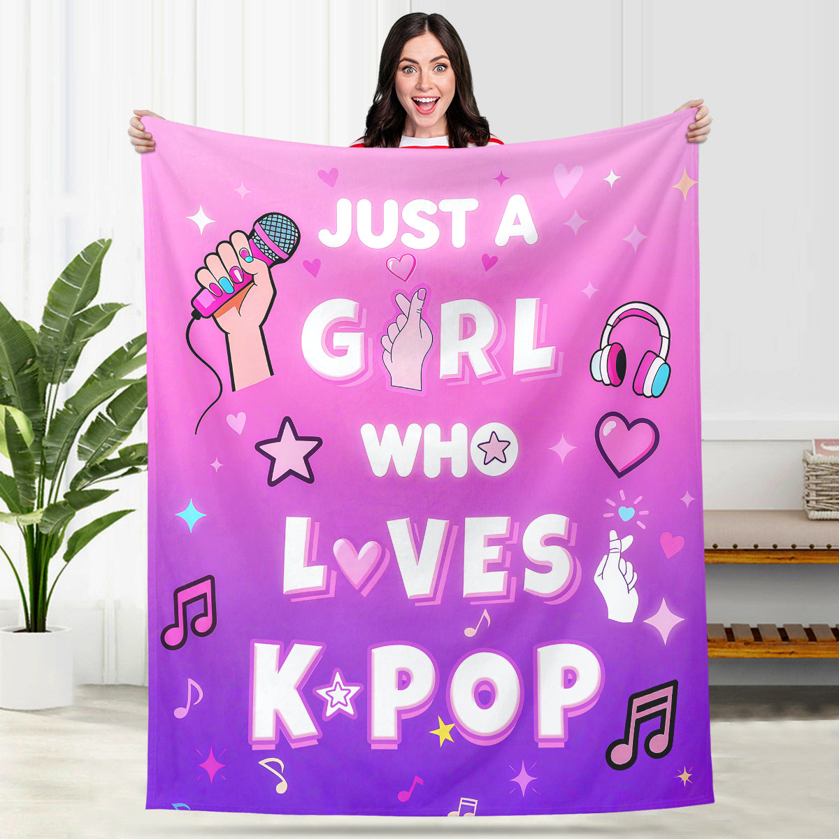 Kpop Vibes Blanket