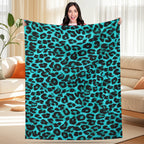 Wild Leopard Print Blanket
