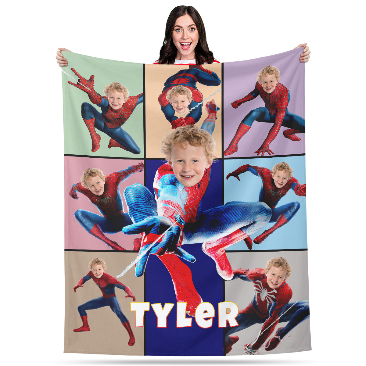 Spider-Man Heroes Custom Blanket