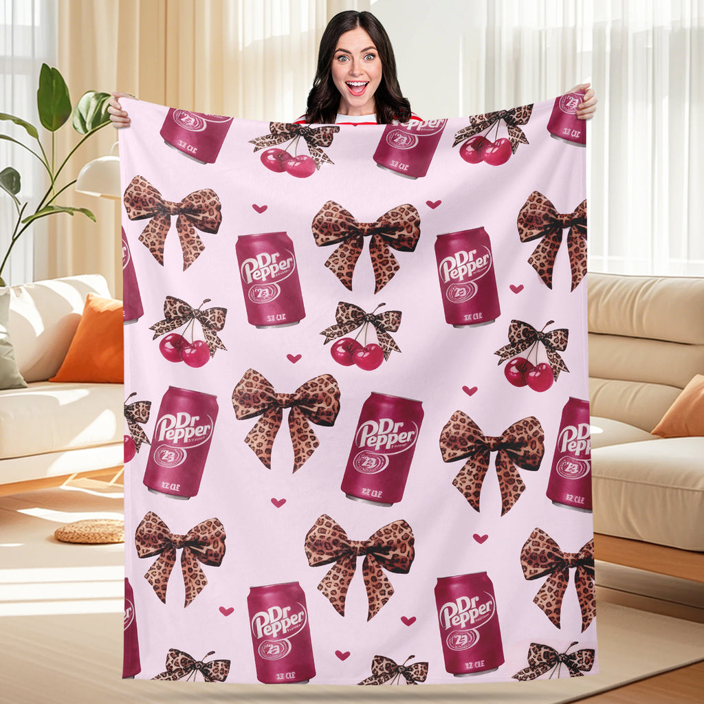 Specific Design Blanket with Bow