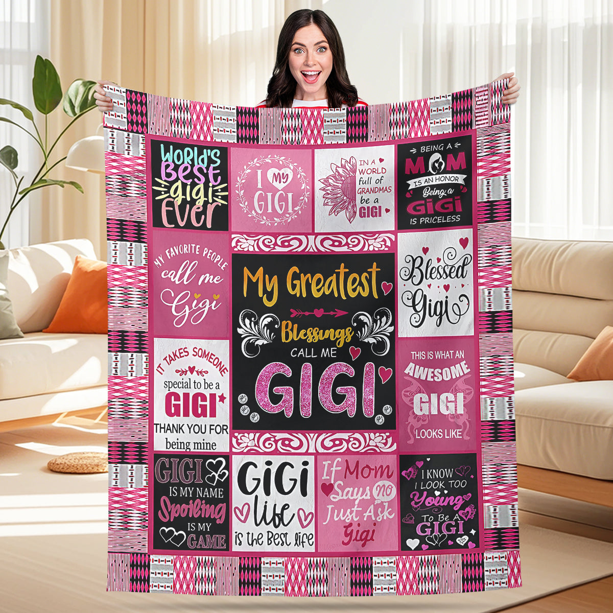 Soft Comfort Blanket for Mom