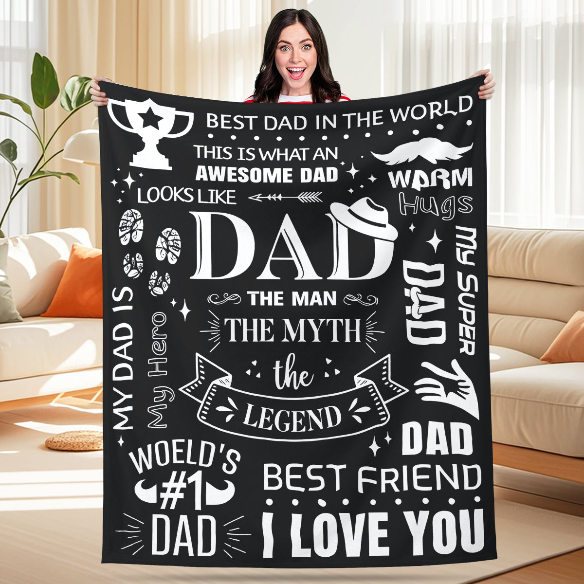 Specific Blanket for Dad